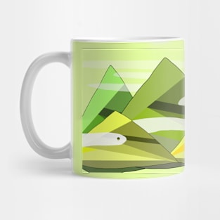 Song of the mountain area Mug